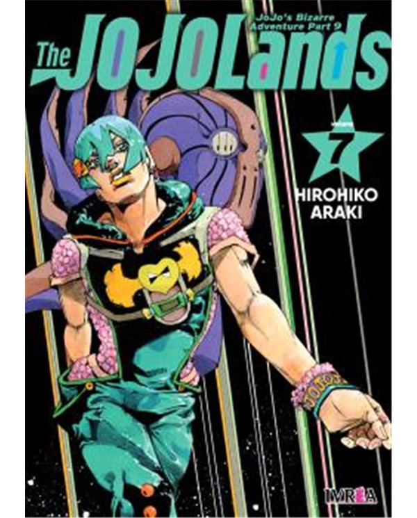 Portada de JOJO'S BIZARRE ADVENTURE PARTE 09: THE JOJOLANDS VOL 07 de HIROHIKO ARAKI, IVREA, ISBN 9791388450310