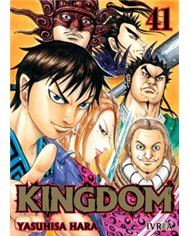 Portada de KINGDOM 41 de YASUHISA HARA, IVREA, ISBN 9791388450457