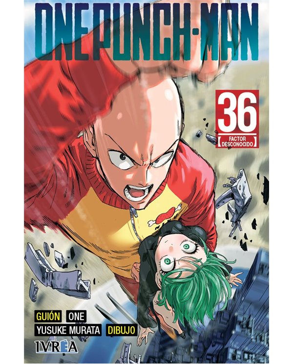 Portada de ONE PUNCH-MAN 36 (COMIC) de ONE, IVREA, ISBN 9791388450341