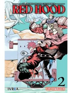 Portada de RED HOOD EL GREMIO DE LOS CAZADORES 02 de YUKI KAWAGUCHI, IVREA, ISBN 9791388450365