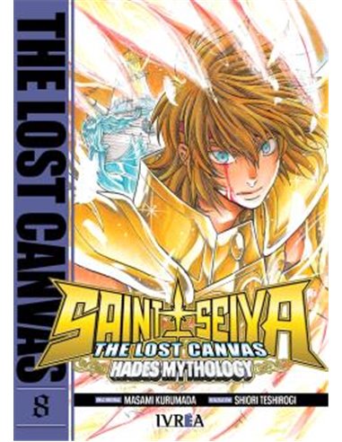 Portada de SAINT SEIYA: THE LOST CANVAS 08 de MASAMI KURUMADA, IVREA, ISBN 9791388450327