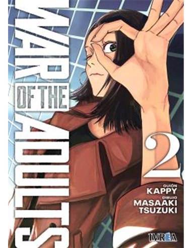 Portada de WAR OF THE ADULTS 02 de KAPPY, IVREA, ISBN 9791388450372