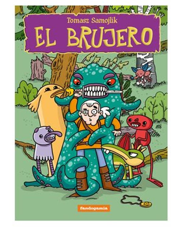 Portada de EL BRUJERO de TOMASZ SAMOJILIK, FANDOGAMIA, ISBN 9788410126633