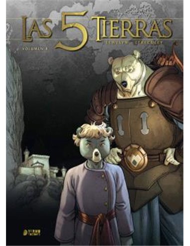 Portada de LAS 5 TIERRAS 08 de LEWELYN, YERMO EDICIONES, ISBN 9791388459009