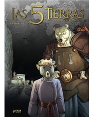 Portada de LAS 5 TIERRAS 08 de LEWELYN, YERMO EDICIONES, ISBN 9791388459009