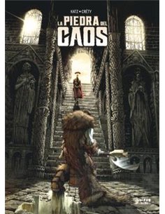 Portada de LA PIEDRA DEL CAOS de GABRIEL KATZ, YERMO EDICIONES, ISBN 9791388029646