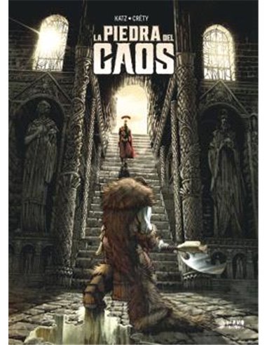 Portada de LA PIEDRA DEL CAOS de GABRIEL KATZ, YERMO EDICIONES, ISBN 9791388029646