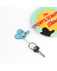 8435747825098 COLGADOR DE LLAVES CON LLAVERO THE SIMPSONS