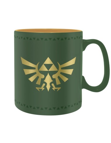 TAZA 460 ML HYRULE INSIGNIA THE LEGEND OF ZELDA 2366536115549