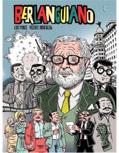 Portada de BERLANGUIANO de LUIS PONCE, CASCABORRA EDICIONES, ISBN 9791399238945