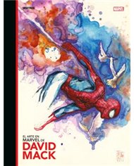Portada de EL ARTE EN MARVEL DE DAVID MACK de DAVID MACK, MOZTROS, ISBN 9788410463745
