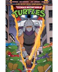 Portada de TEENAGE MUTANT NINJA TURTLES : LAS AVENTURAS ANIMADAS -  VOL.04 de ERIK BURNHAM, MOZTROS, ISBN 9791387953843