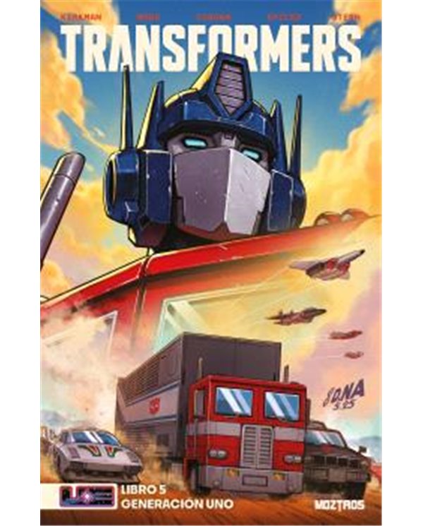 Portada de TRANSFORMERS 05. GENERACION UNO de ROBERT KIRKMAN, MOZTROS, ISBN 9791387953850
