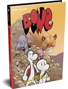 Portada de BONE VOL. 05. ROCK JAW: SEÑOR DE LA FRONTERA ORIENTAL de JEFF SMITH, ASTIBERRI EDICIONES, ISBN 9791387927608
