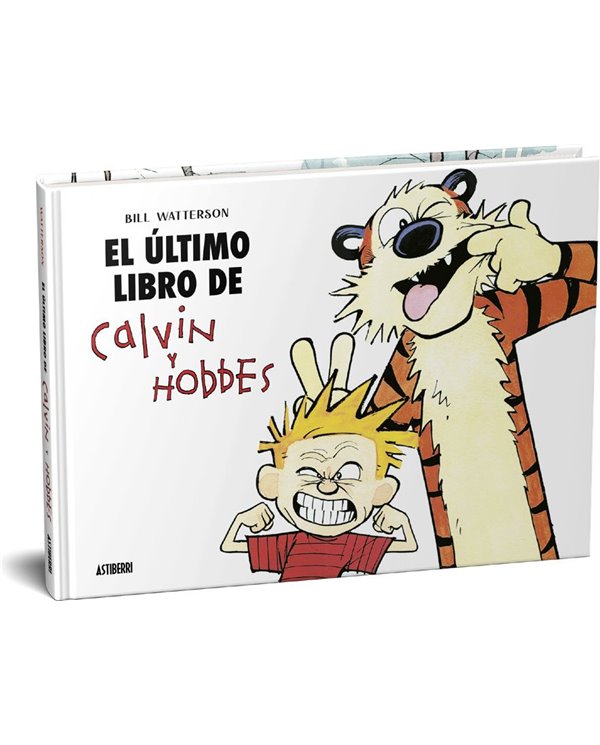 Portada de EL ULTIMO LIBRO DE CALVIN Y HOBBES de BILL WATTERSON, ASTIBERRI EDICIONES, ISBN 9791387927165