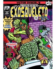 Portada de PROYECTO SECRETO: EXOSQUELETO 03 de VICTOR DVNKEL, AUTSAIDER COMICS, ISBN 9791399121650