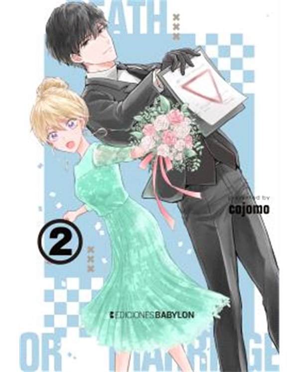 Portada de DEATH OR MARRIAGE VOL 02 de COJOMO, EDICIONES BABYLON, ISBN 9791387593346
