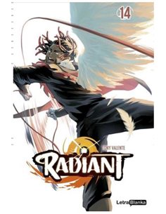 Portada de RADIANT 14 de TONY VALENTE, LETRA BLANKA, ISBN 9788412601756