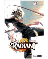 Portada de RADIANT 14 de TONY VALENTE, LETRA BLANKA, ISBN 9788412601756