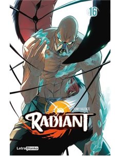 Portada de RADIANT 16 de TONY VALENTE, LETRA BLANKA, ISBN 9788412601794