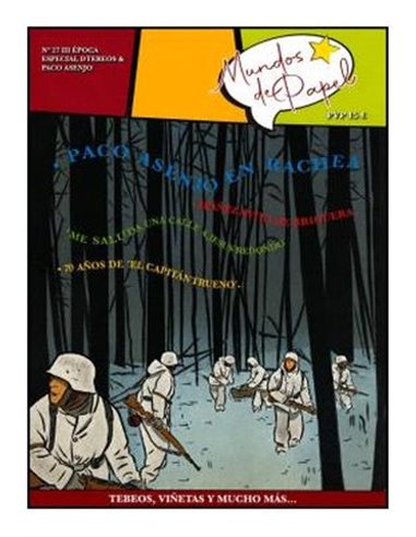 Portada de MUNDOS DE PAPEL 27 de VVAA, COLECTIVO D. TEBEOS, ISBN 977169750140800000