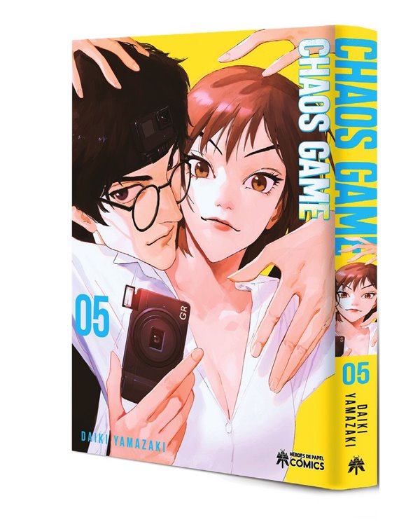 Portada de CHAOS GAME 05 de DAIKI YAMAZAKI, HEROES DE PAPEL, ISBN 9791387700171
