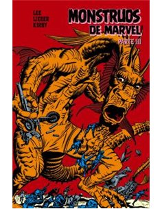 Portada de MONSTRUOS MARVEL DE STAN LEE, LARRY LIEBER Y JACK KIRBY 03 (MARVEL LIMITED EDITION) de STAN LEE, MARVEL LIMITED EDITI
