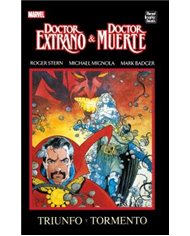 Portada de MARVEL GRAPHIC NOVELS.DOCTOR EXTRAÑO & DOCTOR MUERTE: TRIUNFO Y TORMENTO de ROGER STERN, MARVEL EXCLUSIVA SD, ISBN 97