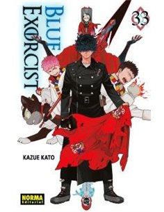 Portada de BLUE EXORCIST 33 de KATO  KAZUE, NORMA, ISBN 9788467982701