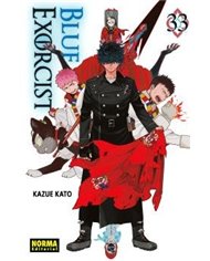 Portada de BLUE EXORCIST 33 de KATO  KAZUE, NORMA, ISBN 9788467982701