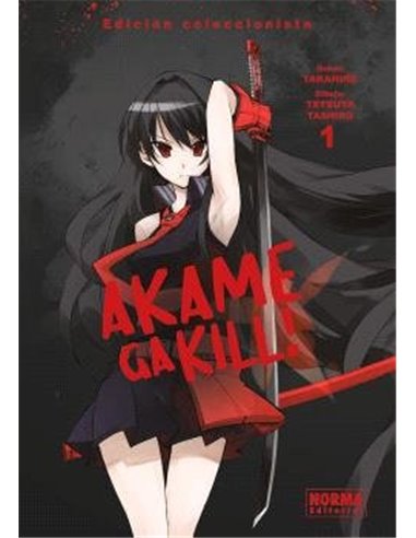 Portada de AKAME GA KILL ED COLECCIONISTA 1 de TAKAHIRO/TASHIRO  TETSUYA, NORMA, ISBN 9788467982855