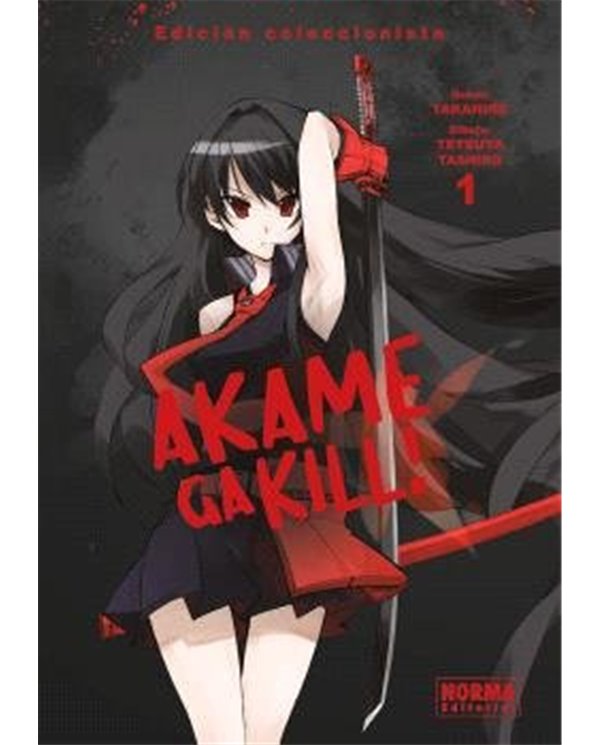 Portada de AKAME GA KILL ED COLECCIONISTA 1 de TAKAHIRO/TASHIRO  TETSUYA, NORMA, ISBN 9788467982855