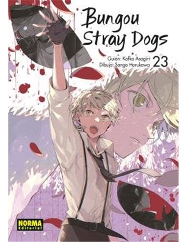 Portada de BUNGOU STRAY DOGS 23 de ASAGIRI  KAFKA/HARUKAWA  SANGO, NORMA, ISBN 9788467977776