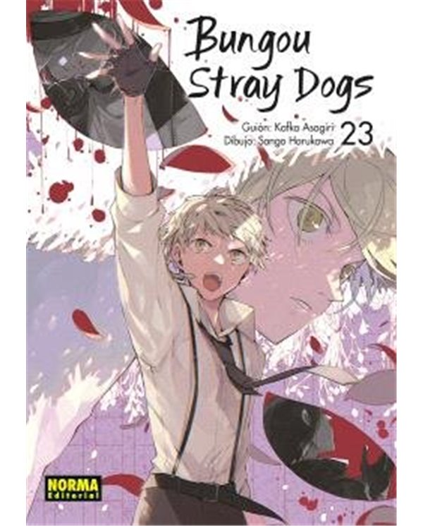 Portada de BUNGOU STRAY DOGS 23 de ASAGIRI  KAFKA/HARUKAWA  SANGO, NORMA, ISBN 9788467977776