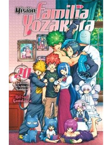 Portada de MISION FAMILIA YOZAKURA 20 de GONDAIRA  HITSUJI, NORMA, ISBN 9788467980875