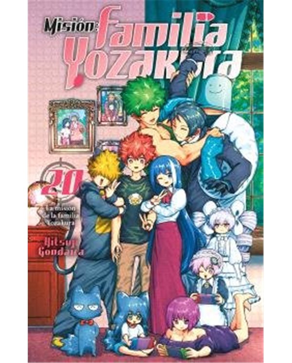 Portada de MISION FAMILIA YOZAKURA 20 de GONDAIRA  HITSUJI, NORMA, ISBN 9788467980875