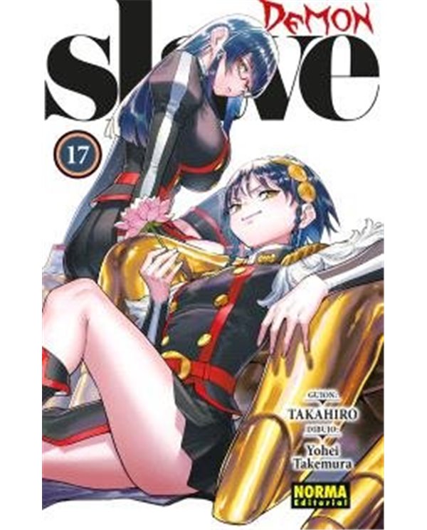 Portada de DEMON SLAVE 17 de TAKAHIRO/YOHEI TANEMURA, NORMA, ISBN 9788467983661