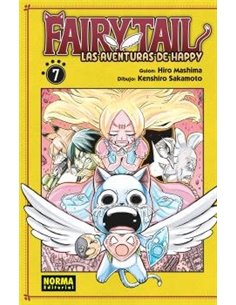 Portada de FAIRY TAIL LAS AVENTURAS DE HAPPY 7 de MASHIMA  HIRO, NORMA, ISBN 9788467977837