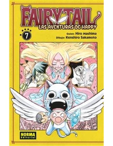 Portada de FAIRY TAIL LAS AVENTURAS DE HAPPY 7 de MASHIMA  HIRO, NORMA, ISBN 9788467977837
