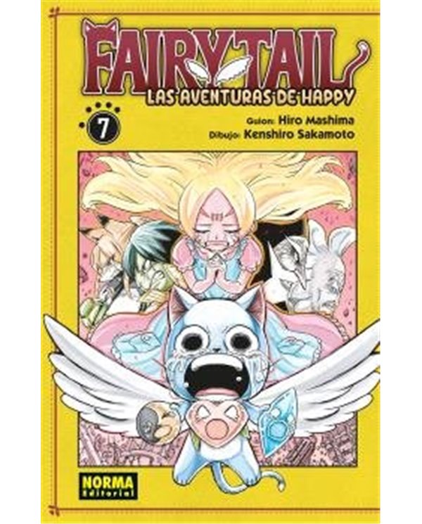 Portada de FAIRY TAIL LAS AVENTURAS DE HAPPY 7 de MASHIMA  HIRO, NORMA, ISBN 9788467977837