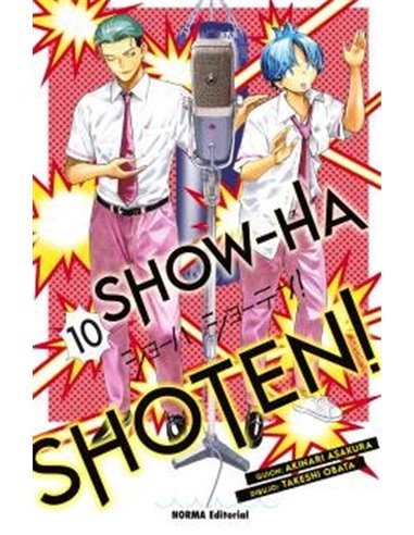 Portada de SHOW HA SHOTEN 10 de OBATA  TAKESHI/ASAKURA  AKINARI, NORMA, ISBN 9788467984057