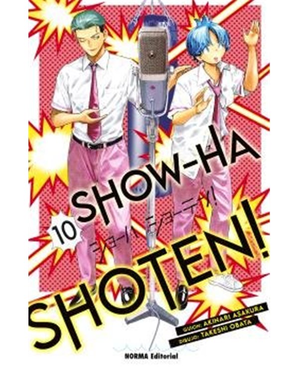 Portada de SHOW HA SHOTEN 10 de OBATA  TAKESHI/ASAKURA  AKINARI, NORMA, ISBN 9788467984057