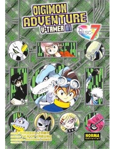 Portada de DIGIMON ADVENTURE VTAMER 7 de YABUNO  TENYA/HIROSHI IZAWA/AKIYOSHI HON, NORMA, ISBN 9788467982084