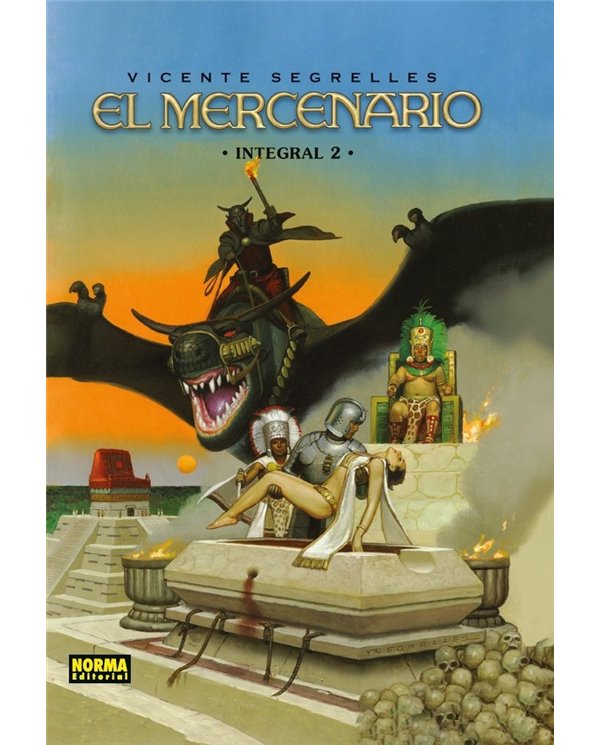 Portada de EL MERCENARIO INTEGRAL 2 de VICENTE SEGRELLES, NORMA, ISBN 9788467985627