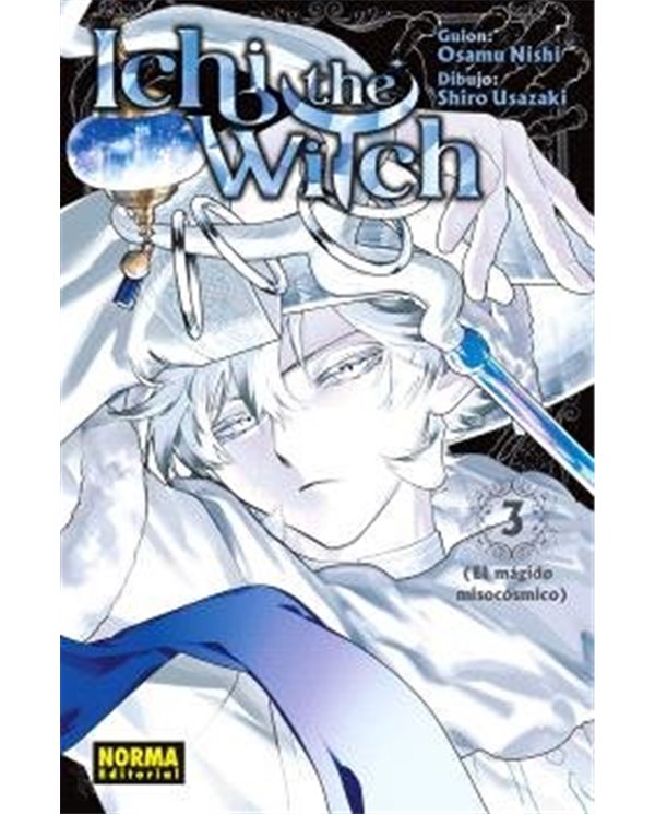 Portada de ICHI THE WITCH 3 de OSAMU NISHI/SHIRO USAZAKI, NORMA, ISBN 9788467980813
