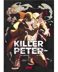 Portada de KILLER PETER 1 de JUNGHYUN KIM/LINA LIM, NORMA, ISBN 9788467981254