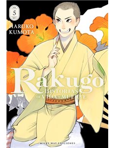 Portada de RAKUGO HISTORIAS DE VIDA Y MUERTE 5 de KUMOTA HARUKO, MILKY WAY, ISBN 9791388055881