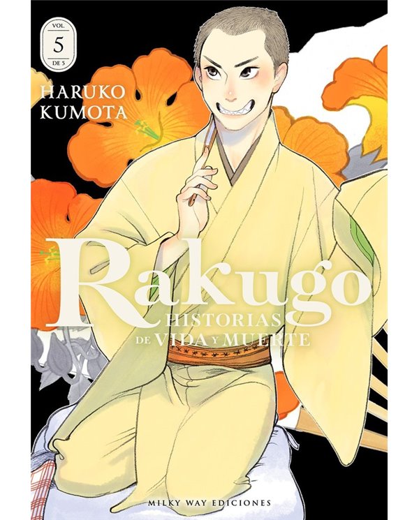 Portada de RAKUGO HISTORIAS DE VIDA Y MUERTE 5 de KUMOTA HARUKO, MILKY WAY, ISBN 9791388055881