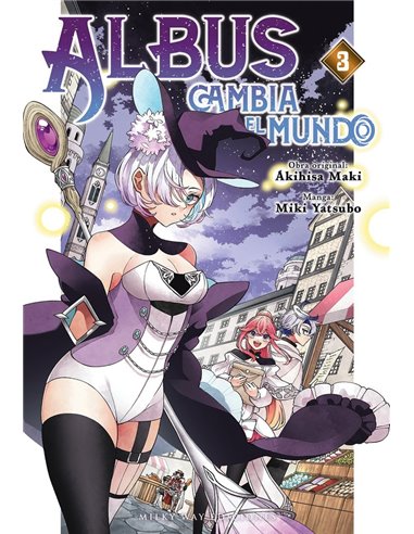 Portada de ALBUS CAMBIA EL MUNDO 2 de MAKI AKIHISA/YATSUBO MIKI, MILKY WAY, ISBN 9791388055898