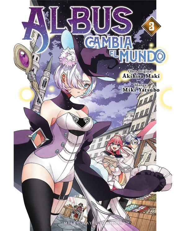 Portada de ALBUS CAMBIA EL MUNDO 2 de MAKI AKIHISA/YATSUBO MIKI, MILKY WAY, ISBN 9791388055898